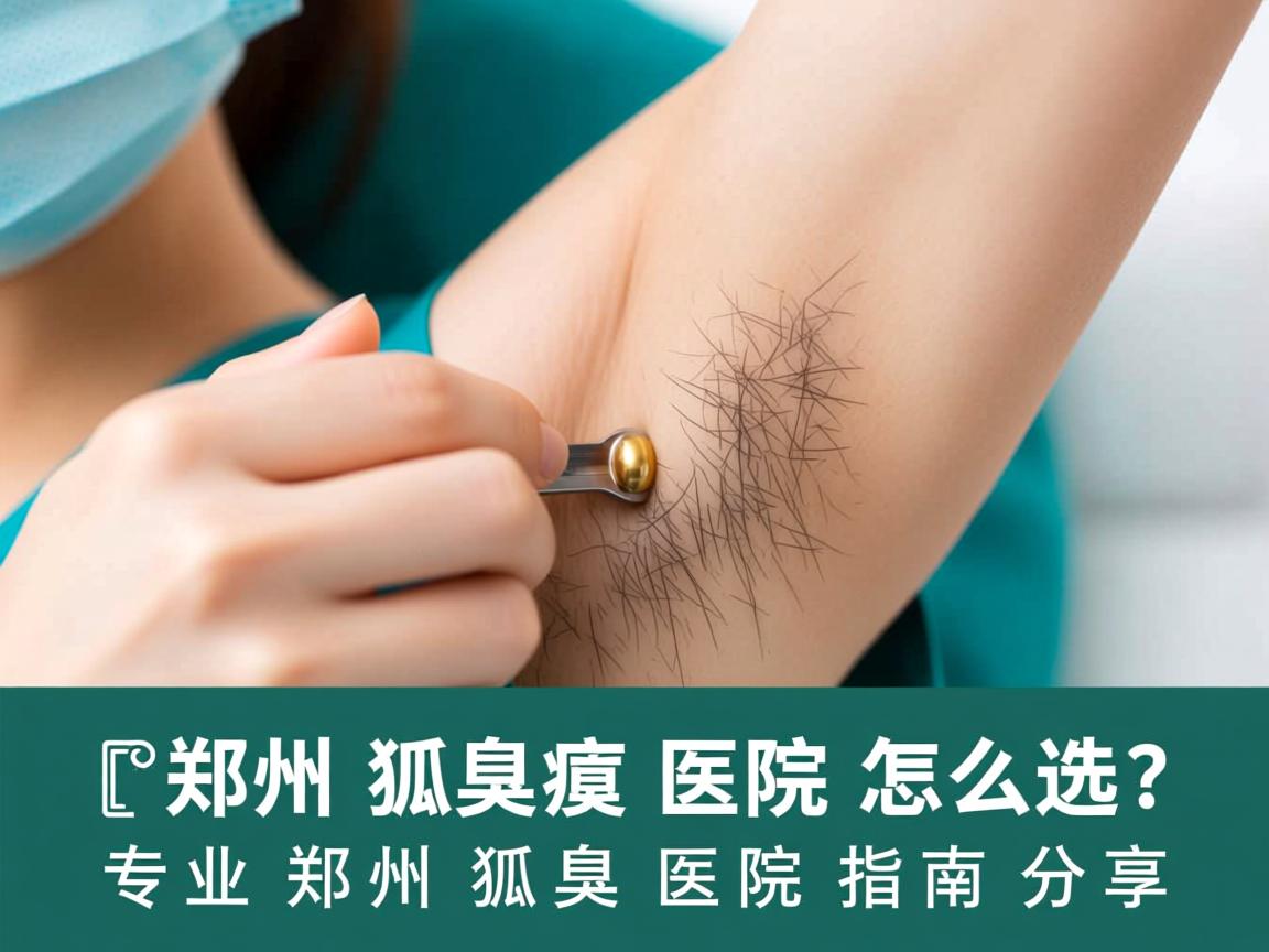郑州狐臭医院怎么选？专业郑州狐臭医院指南分享