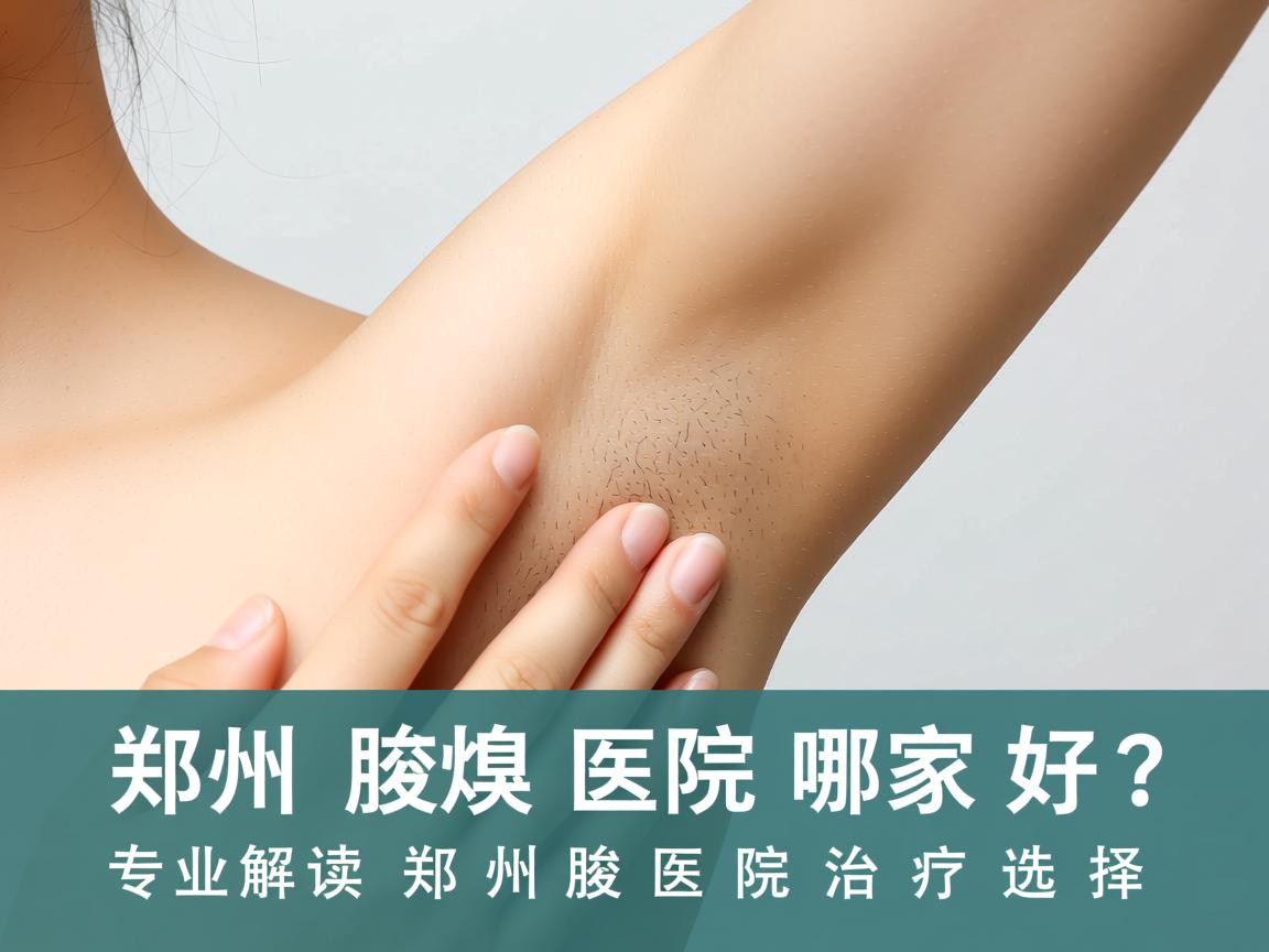 郑州腋臭医院哪家好？专业解读郑州腋臭医院治疗选择