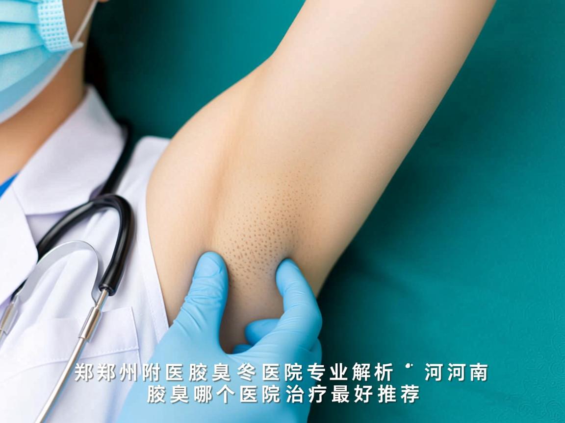 郑州附医腋臭医院专业解析，河南腋臭哪个医院治疗最好推荐
