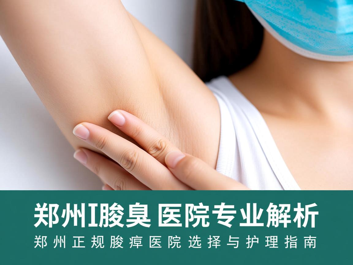 郑州腋臭医院专业解析,郑州正规腋臭医院的选择与护理指南 郑州腋臭医院专业解析,郑州正规腋臭医院的选择与护理指南