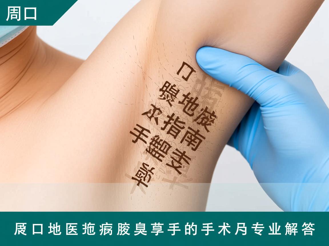 周口腋臭手术指南，周口地区腋臭手术的专业解答