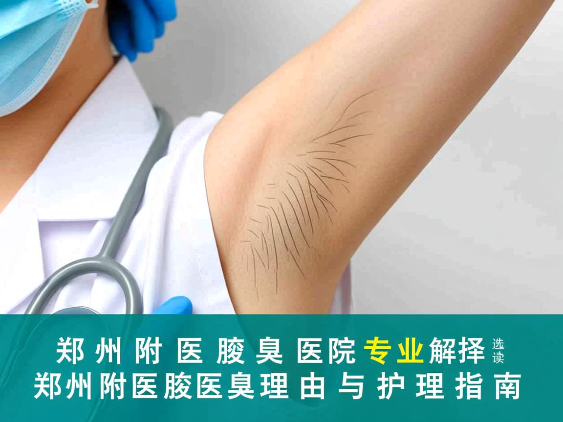 郑州附医腋臭医院专业解读,选择郑州附医腋臭医院的理由与护理指南 郑州附医腋臭医院专业解读,选择郑州附医腋臭医院的理由与护理指南