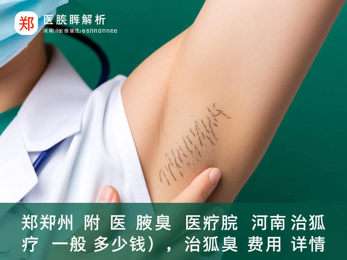 郑州附医腋臭医院解析，河南治狐臭一般多少钱，治狐臭费用详情