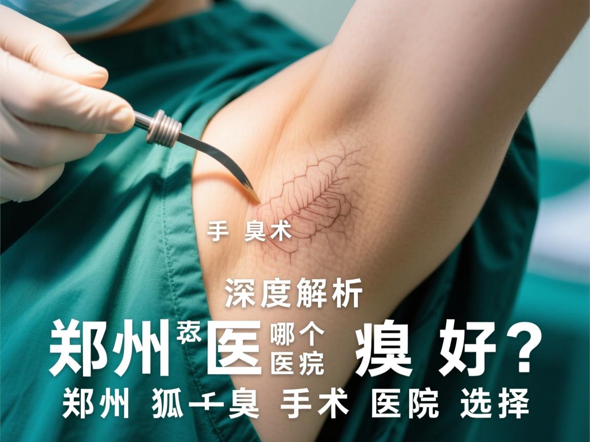 郑州狐臭手术哪个医院好？深度解析郑州狐臭手术医院选择