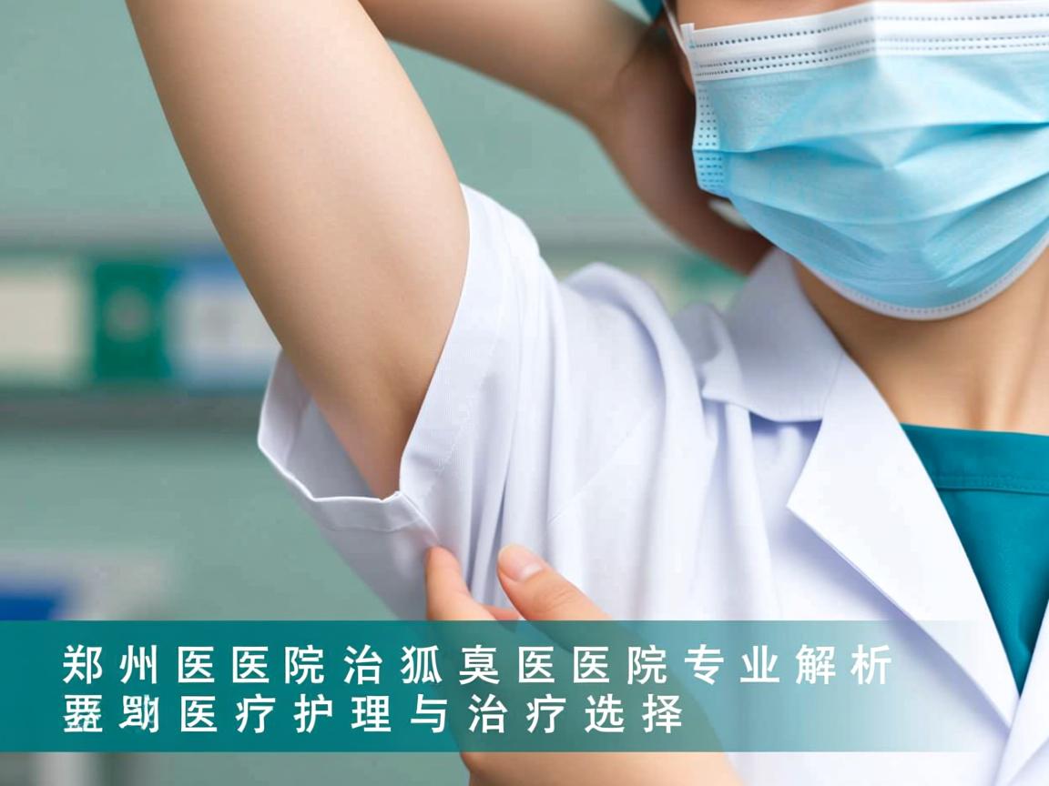 郑州医院治狐臭医院专业解析，腋臭医疗护理与治疗选择