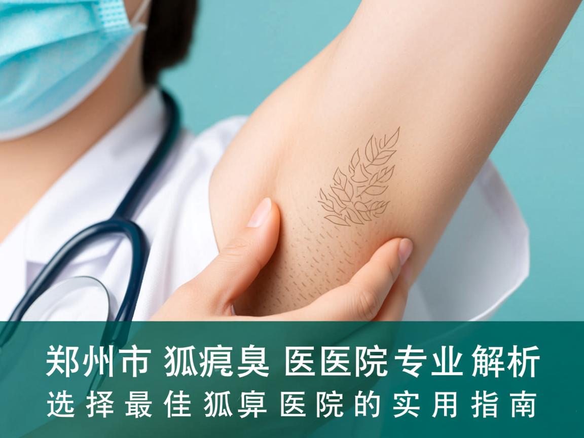 郑州市狐臭医院专业解析，选择最佳狐臭医院的实用指南