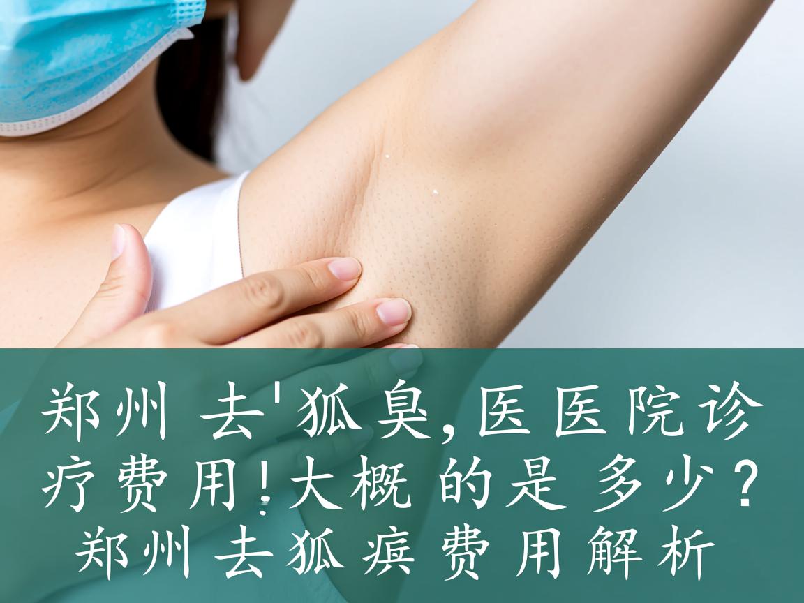 郑州去狐臭医院诊疗费用大概是多少？郑州去狐臭费用解析