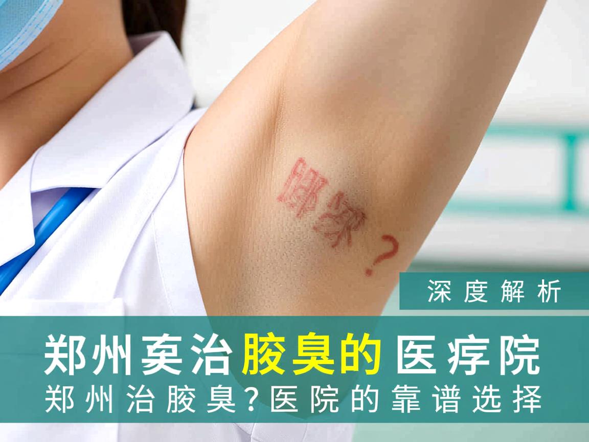 郑州治腋臭的医院哪家好?深度解析郑州治腋臭医院的靠谱选择 郑州治腋臭的医院哪家好?深度解析郑州治腋臭医院的靠谱选择