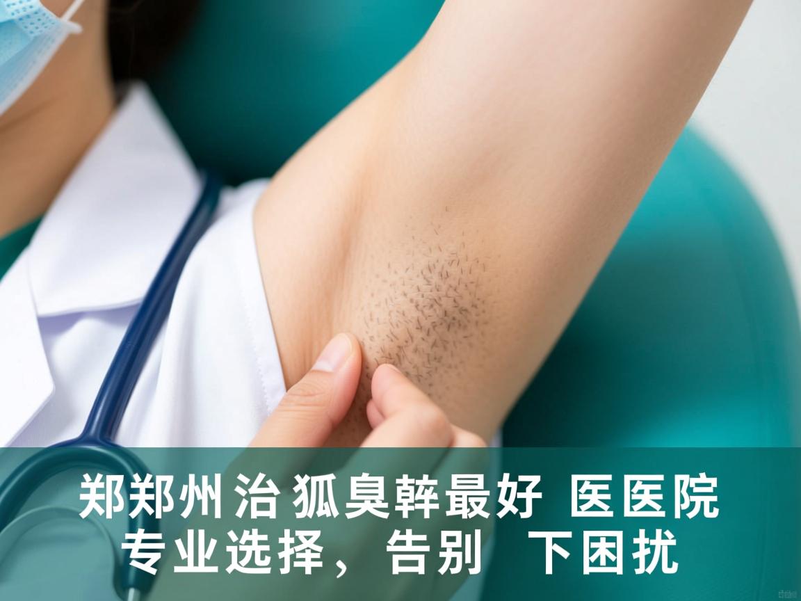 郑州治狐臭最好医院，专业选择，告别腋下困扰