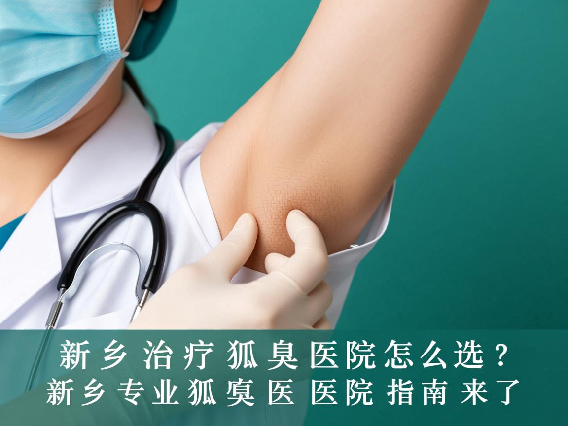 新乡治疗狐臭医院怎么选？新乡专业狐臭医院指南来了