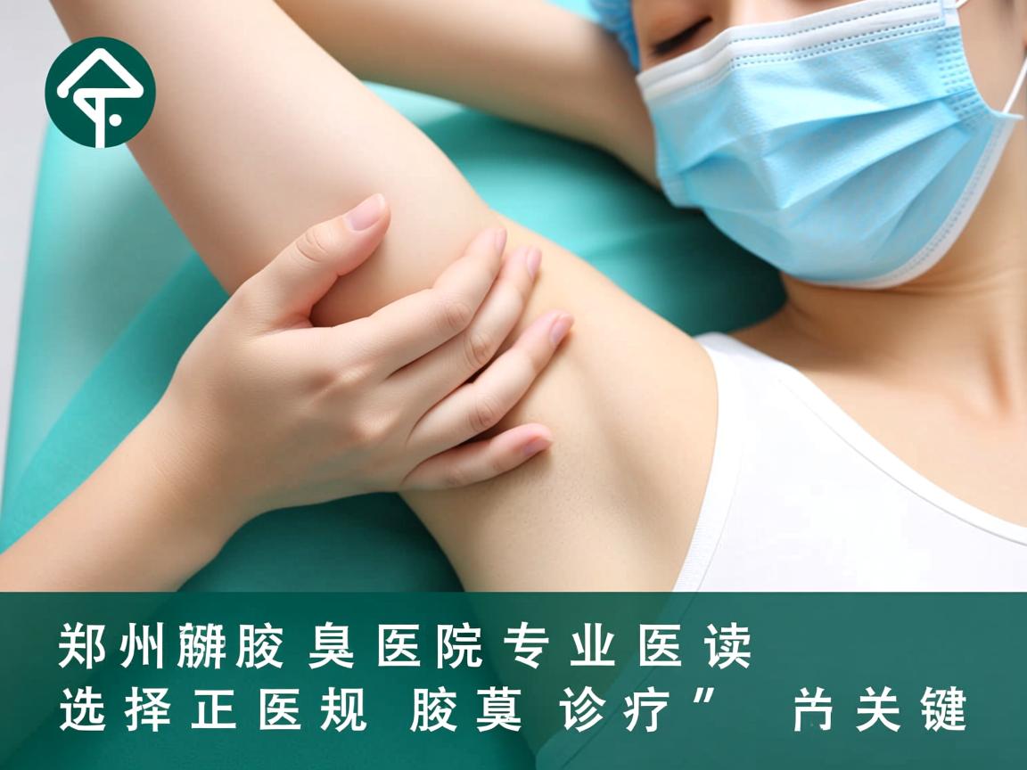 郑州腋臭医院专业解读,选择正规医院进行腋臭诊疗的关键 郑州腋臭医院专业解读,选择正规医院进行腋臭诊疗的关键