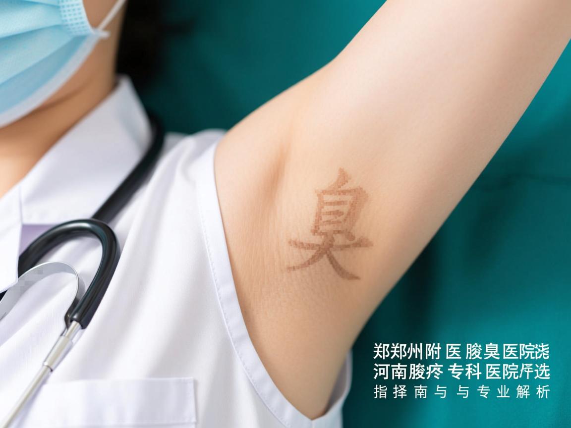 郑州附医腋臭医院,河南腋臭专科医院选择指南与专业解析 郑州附医腋臭医院,河南腋臭专科医院选择指南与专业解析