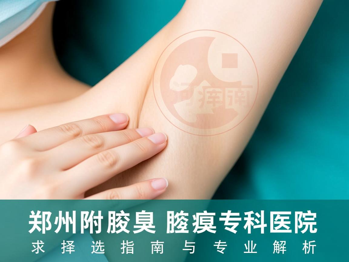 郑州附医腋臭医院,河南腋臭专科医院选择指南与专业解析 郑州附医腋臭医院,河南腋臭专科医院选择指南与专业解析