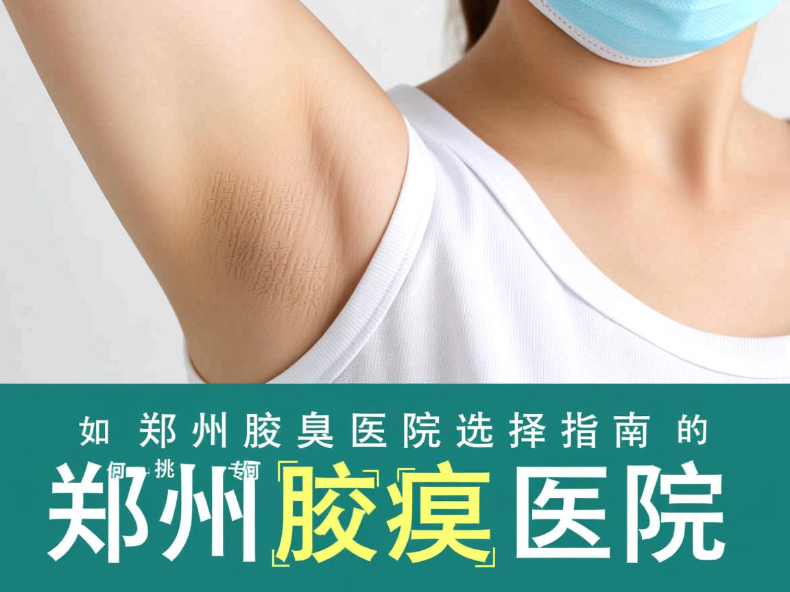 郑州腋臭医院选择指南，如何挑选专业的郑州腋臭医院