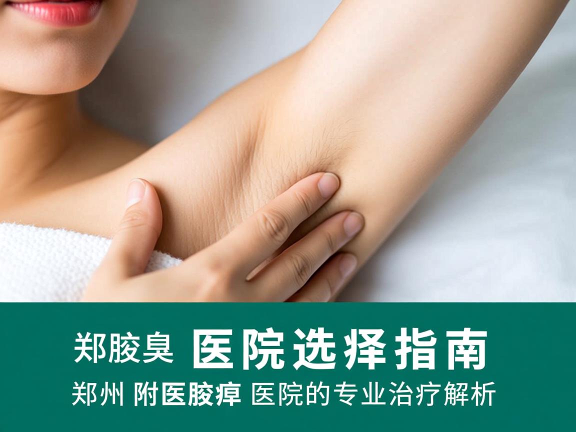 郑州腋臭医院选择指南，郑州附医腋臭医院的专业治疗解析