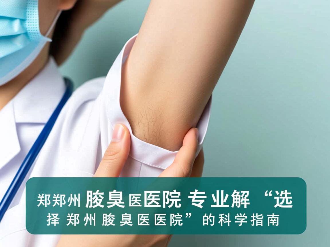 郑州腋臭医院专业解读,选择郑州腋臭医院的科学指南 郑州腋臭医院专业解读,选择郑州腋臭医院的科学指南