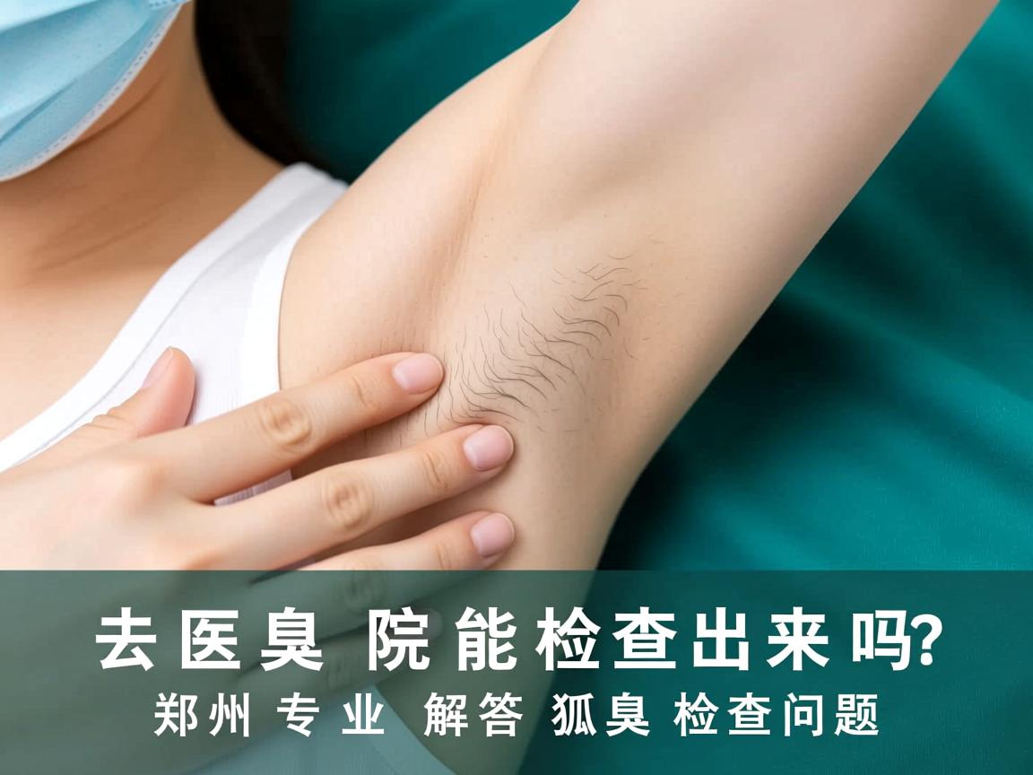 狐臭去医院能检查出来吗？郑州专业解答狐臭检查问题