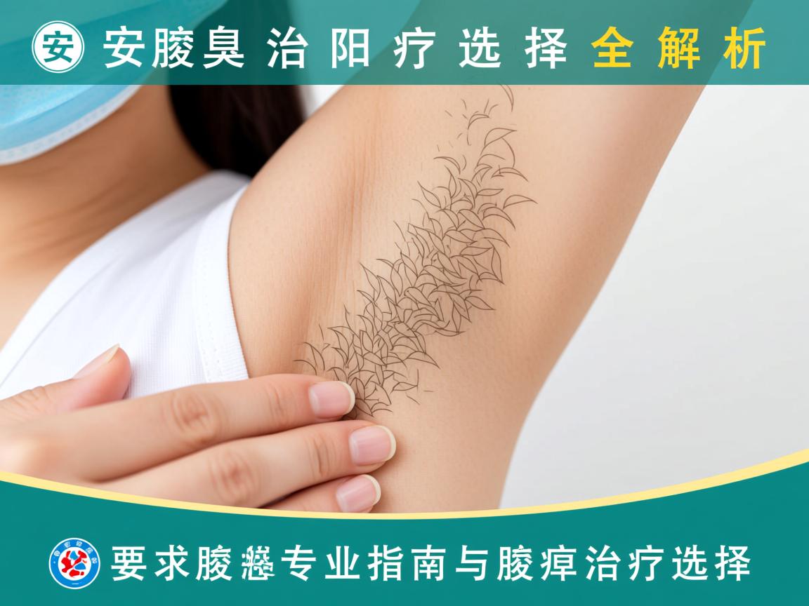 腋臭治疗选择全解析,安阳市一医院腋臭科专业指南与腋臭治疗选择 腋臭治疗选择全解析,安阳市一医院腋臭科专业指南与腋臭治疗选择