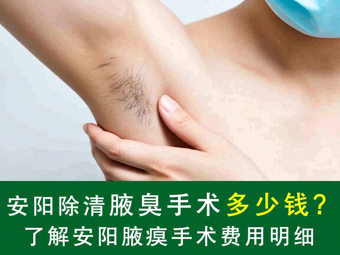 安阳清除腋臭手术多少钱?了解安阳腋臭手术费用明细 安阳清除腋臭手术多少钱?了解安阳腋臭手术费用明细