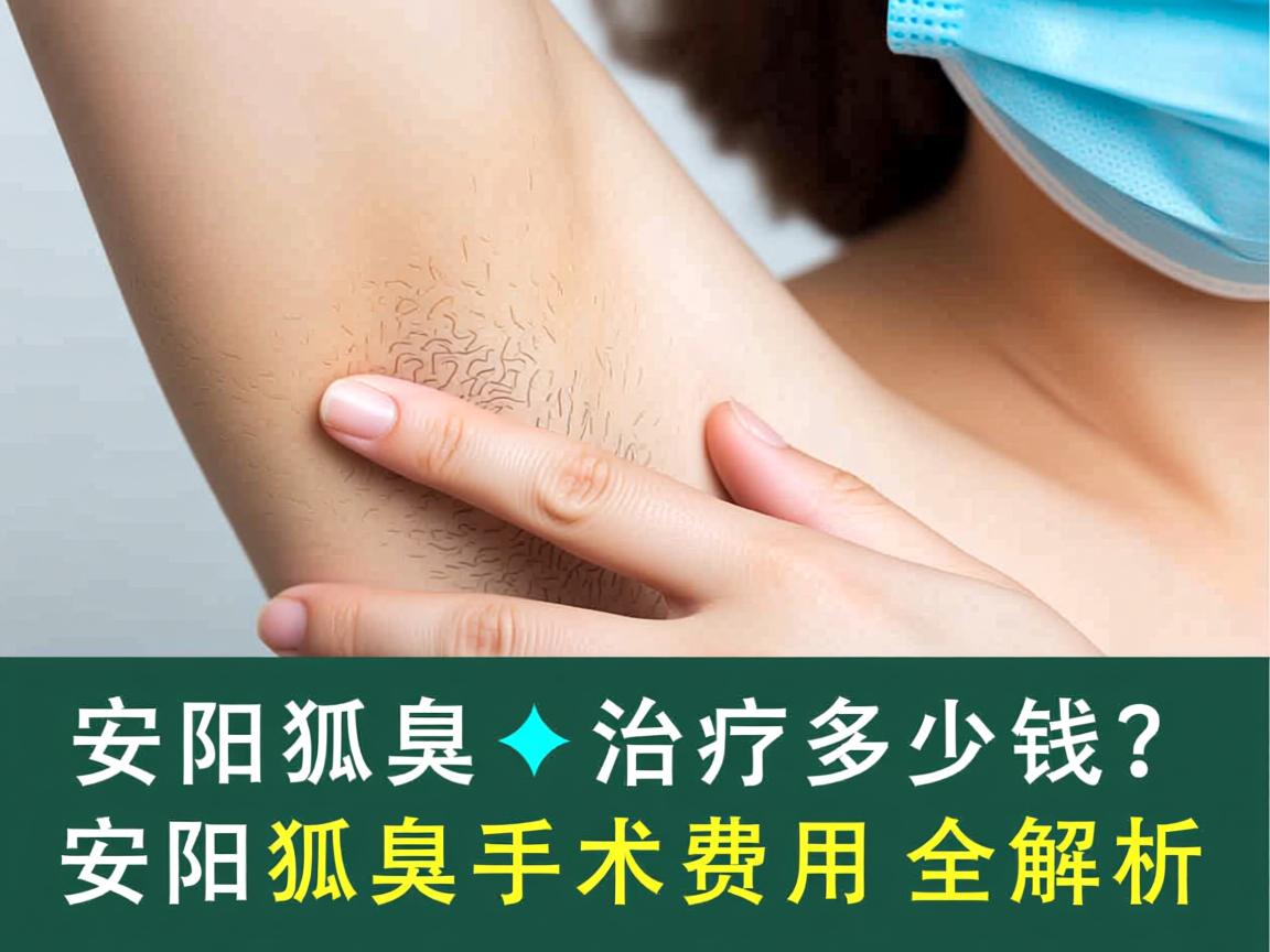 安阳狐臭治疗多少钱？安阳狐臭手术费用全解析