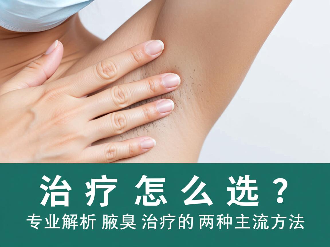 腋臭治疗怎么选?专业解析腋臭治疗的两种主流方法 腋臭治疗怎么选?专业解析腋臭治疗的两种主流方法
