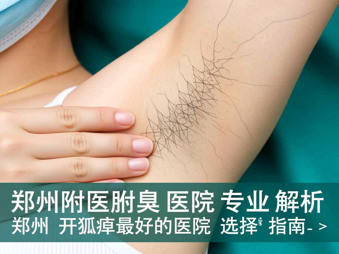 郑州附医腋臭医院专业解析,郑州开狐臭最好的医院选择指南 郑州附医腋臭医院专业解析,郑州开狐臭最好的医院选择指南