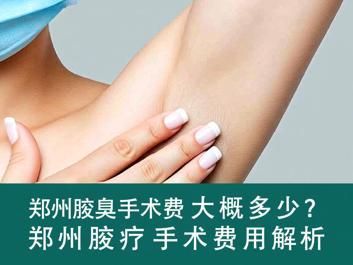 郑州腋臭手术费大概多少?郑州腋臭手术费用解析 郑州腋臭手术费大概多少?郑州腋臭手术费用解析