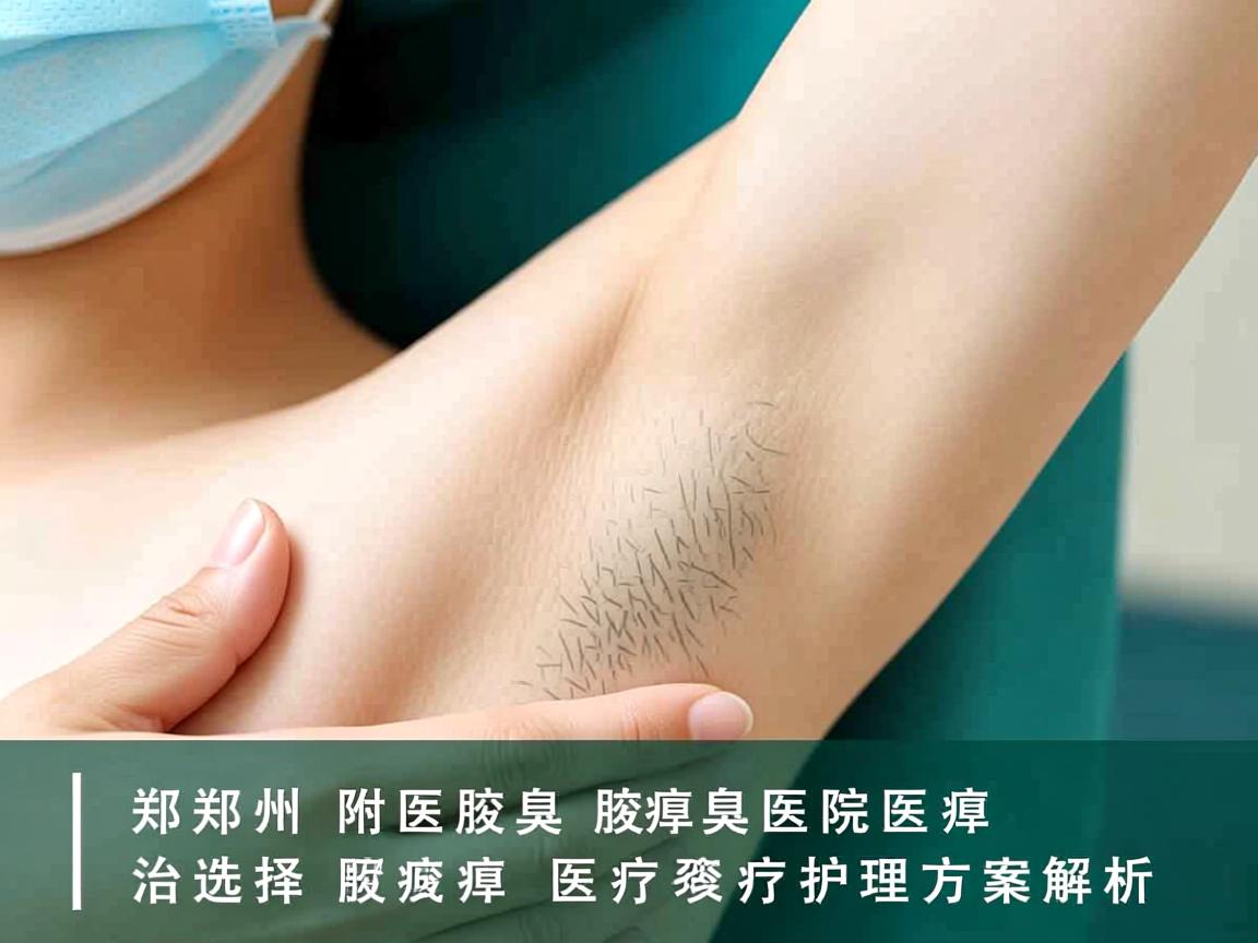 腋臭治疗选择,郑州附医腋臭医院的腋臭医疗护理方案解析 腋臭治疗选择,郑州附医腋臭医院的腋臭医疗护理方案解析