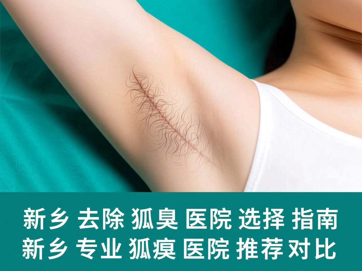 新乡去除狐臭医院选择指南，新乡专业狐臭医院推荐对比