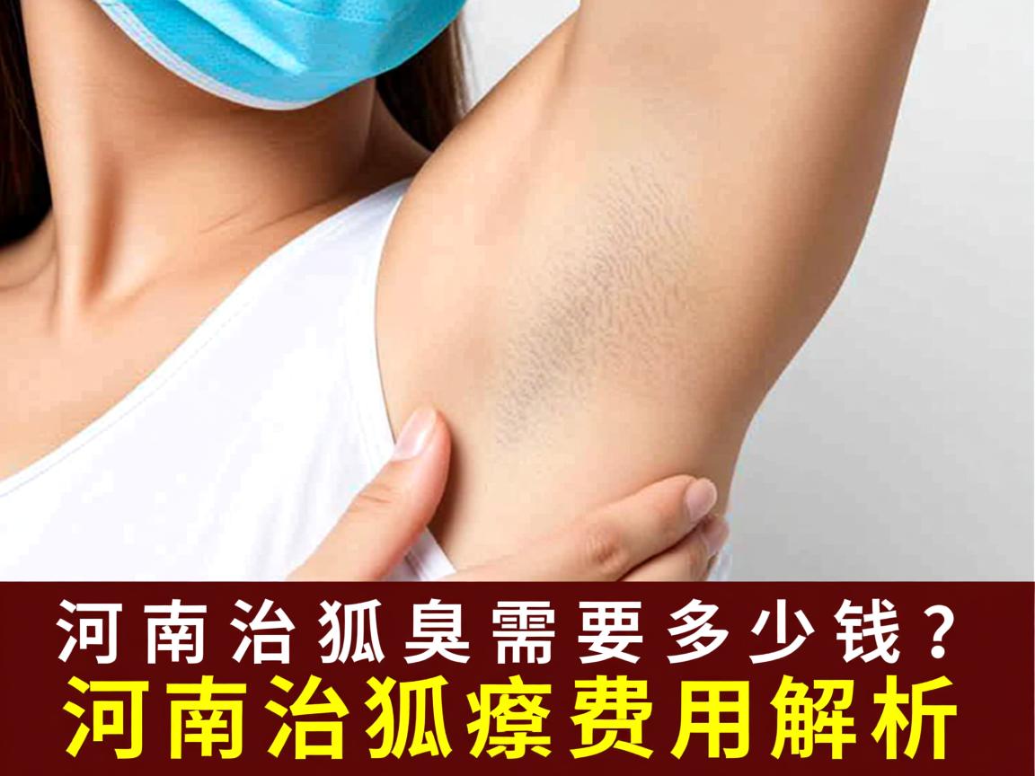在河南治狐臭需要多少钱？河南治狐臭费用解析
