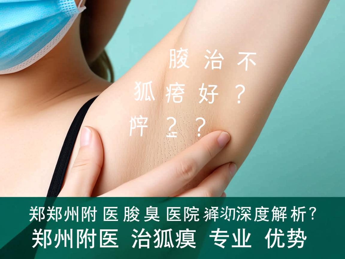 郑州附医腋臭医院治狐臭好不好?深度解析郑州附医治狐臭的专业优势 郑州附医腋臭医院治狐臭好不好?深度解析郑州附医治狐臭的专业优势