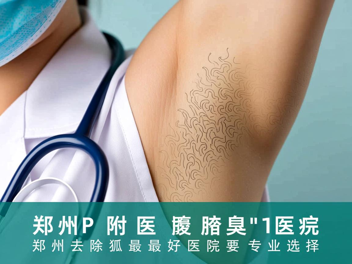 郑州附医腋臭医院，郑州去除狐臭最好医院的专业选择