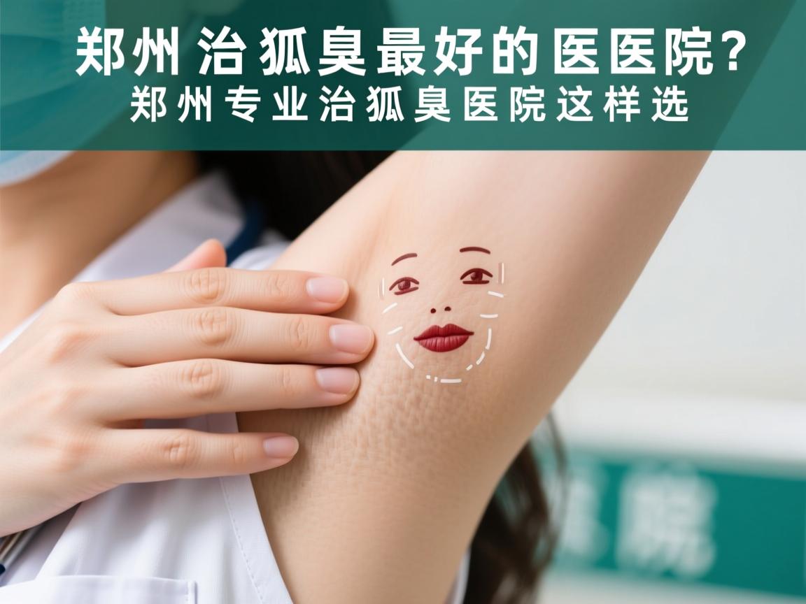 郑州治狐臭最好的医院？郑州专业治狐臭医院这样选