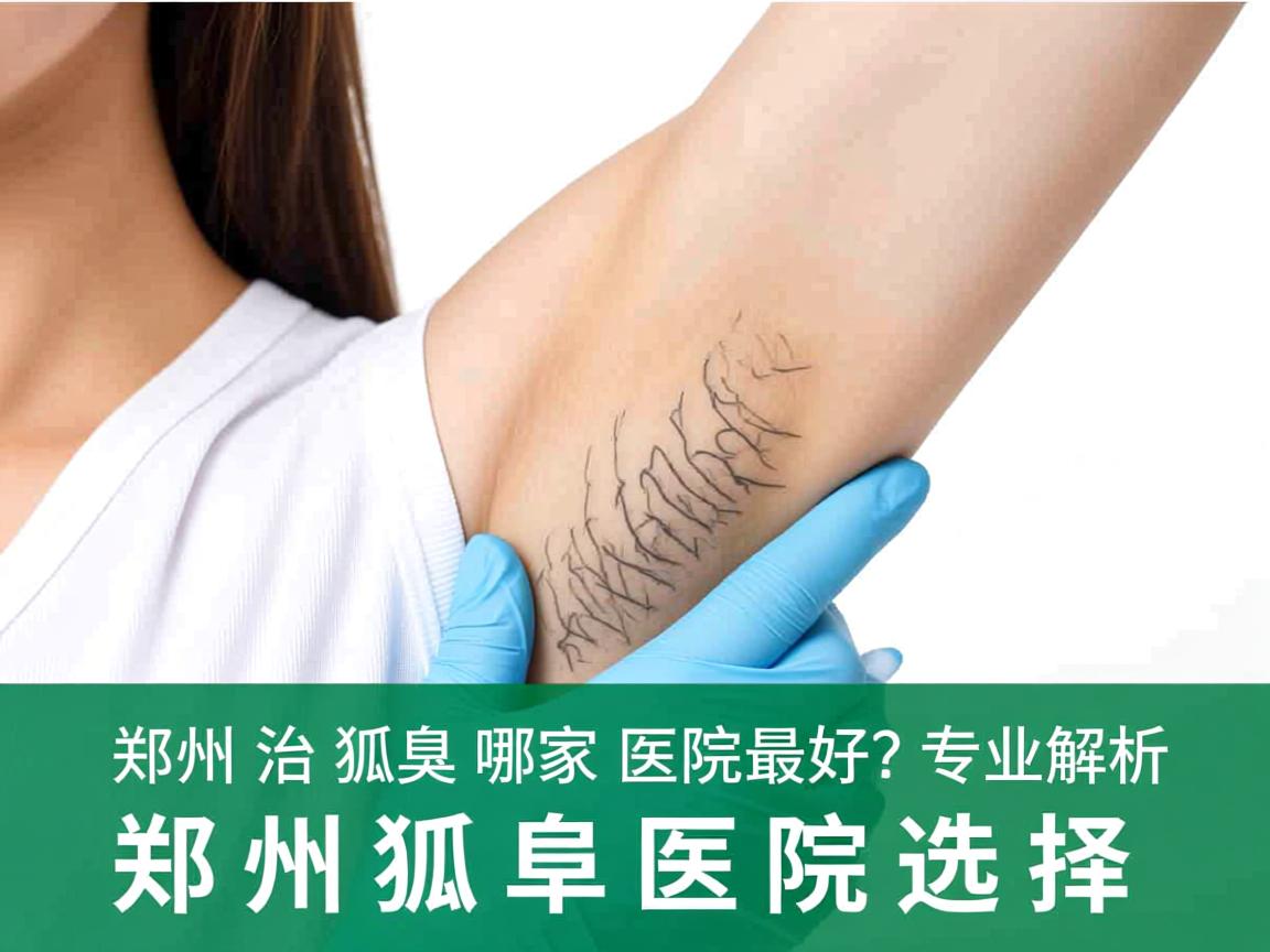 郑州治狐臭哪家医院最好？专业解析郑州狐臭医院选择