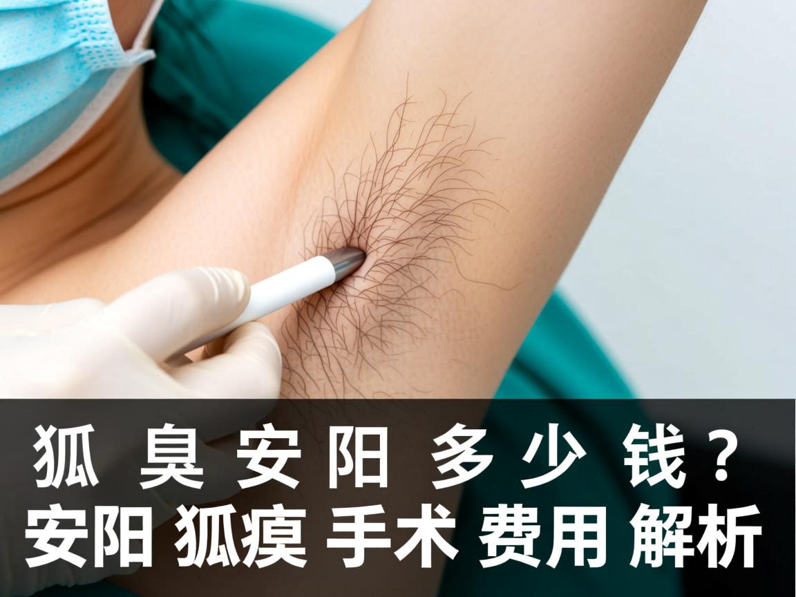 狐臭手术在安阳做多少钱？安阳狐臭手术费用解析