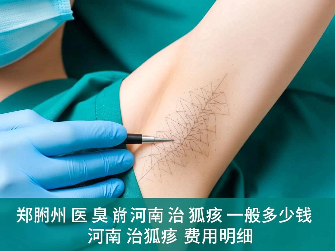 郑州附医腋臭医院解析，河南治狐臭一般多少钱，河南治狐臭费用明细