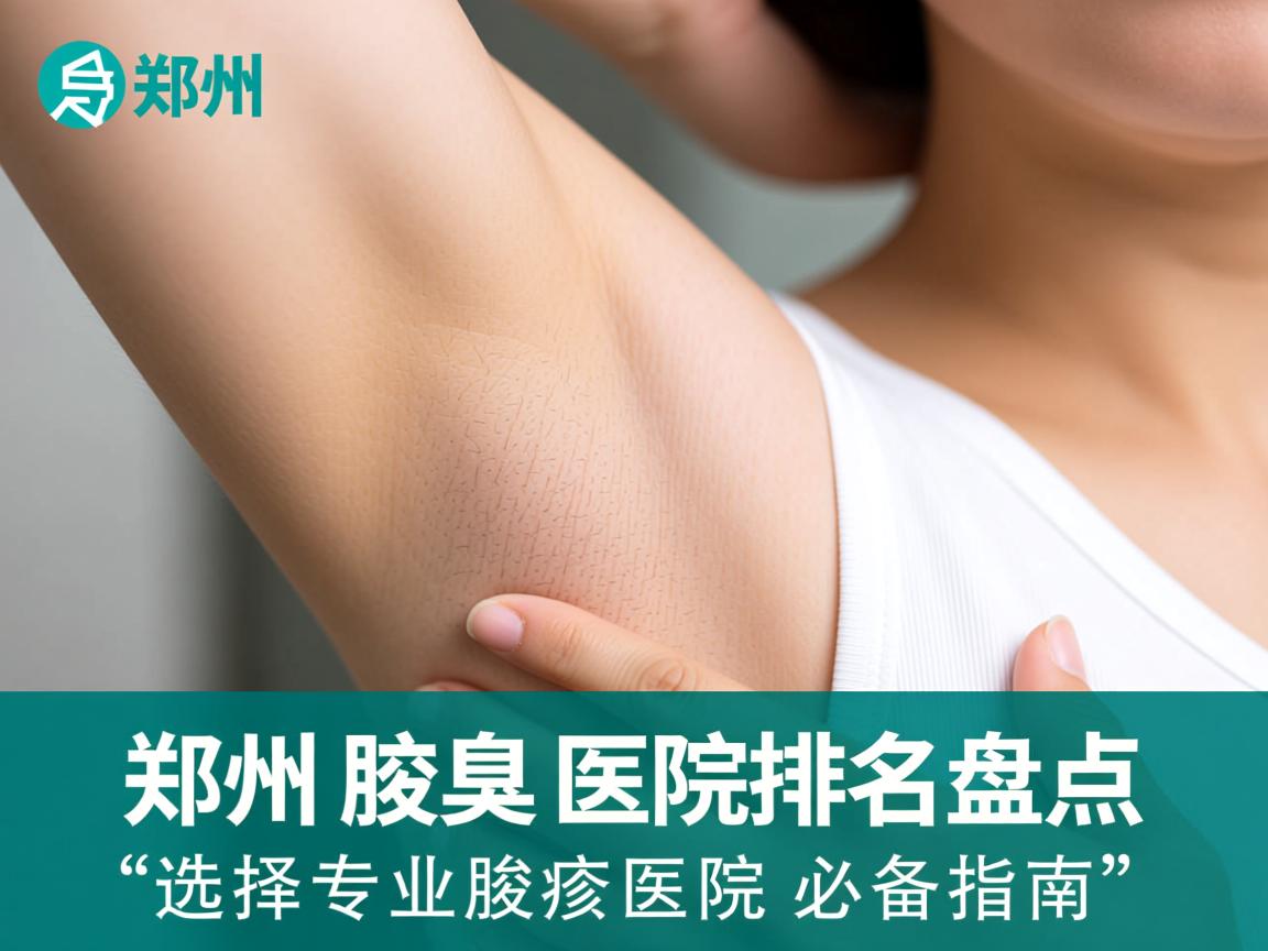 郑州腋臭医院排名盘点,选择专业腋臭医院的必备指南 郑州腋臭医院排名盘点,选择专业腋臭医院的必备指南