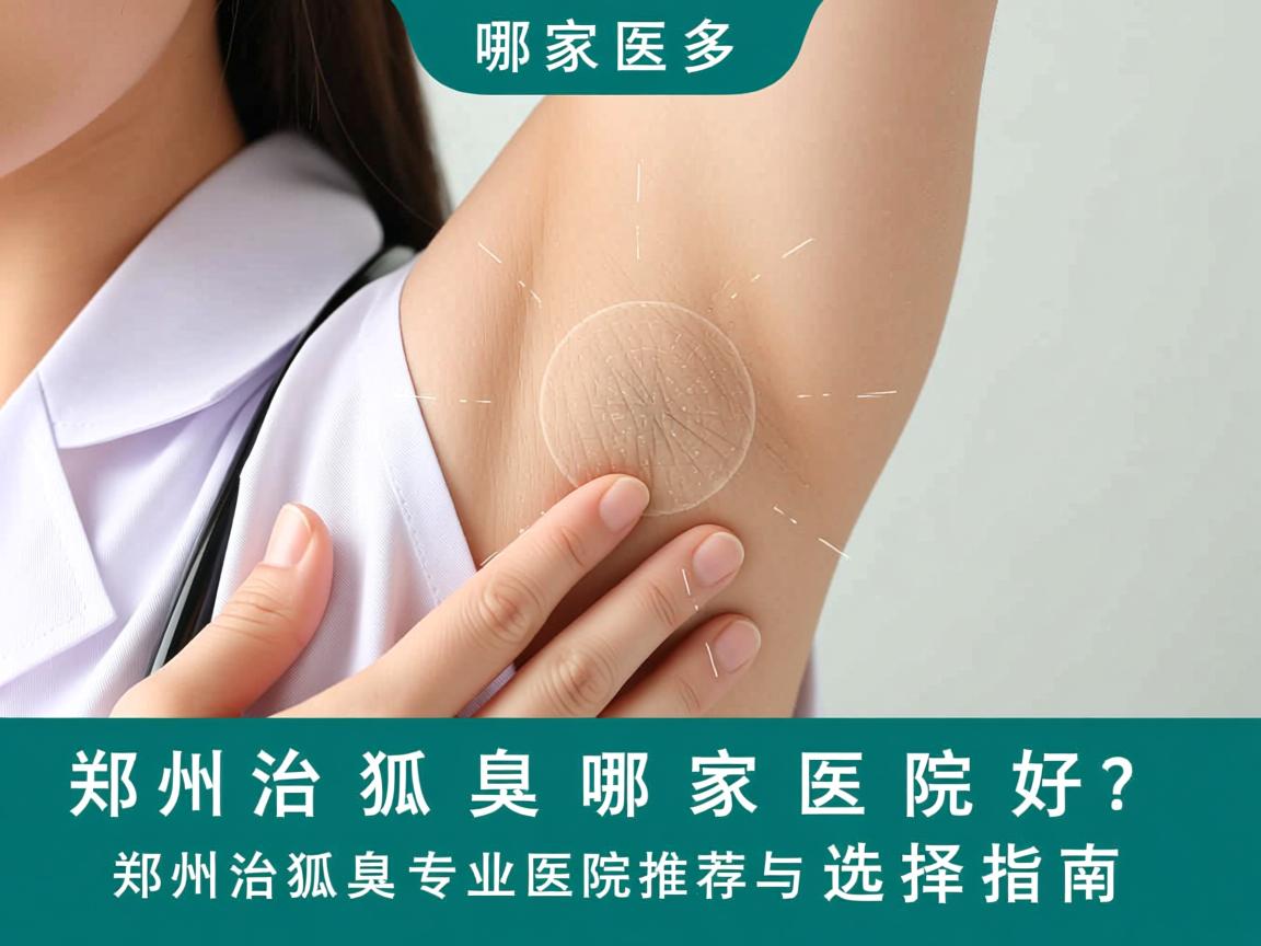 郑州治狐臭哪家医院好？郑州治狐臭专业医院推荐与选择指南