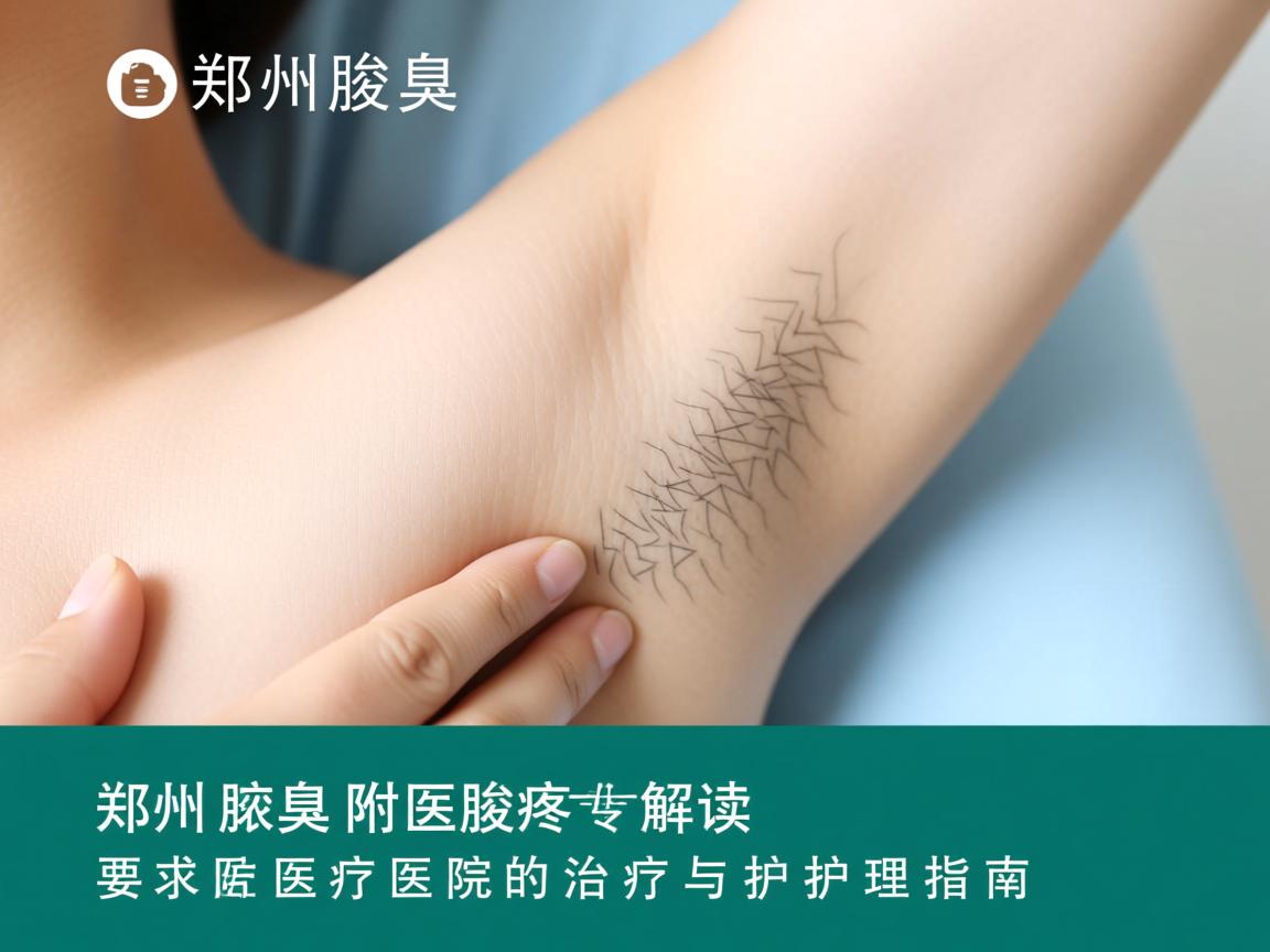 郑州腋臭医院专业解读，郑州附医腋臭医院的治疗与护理指南