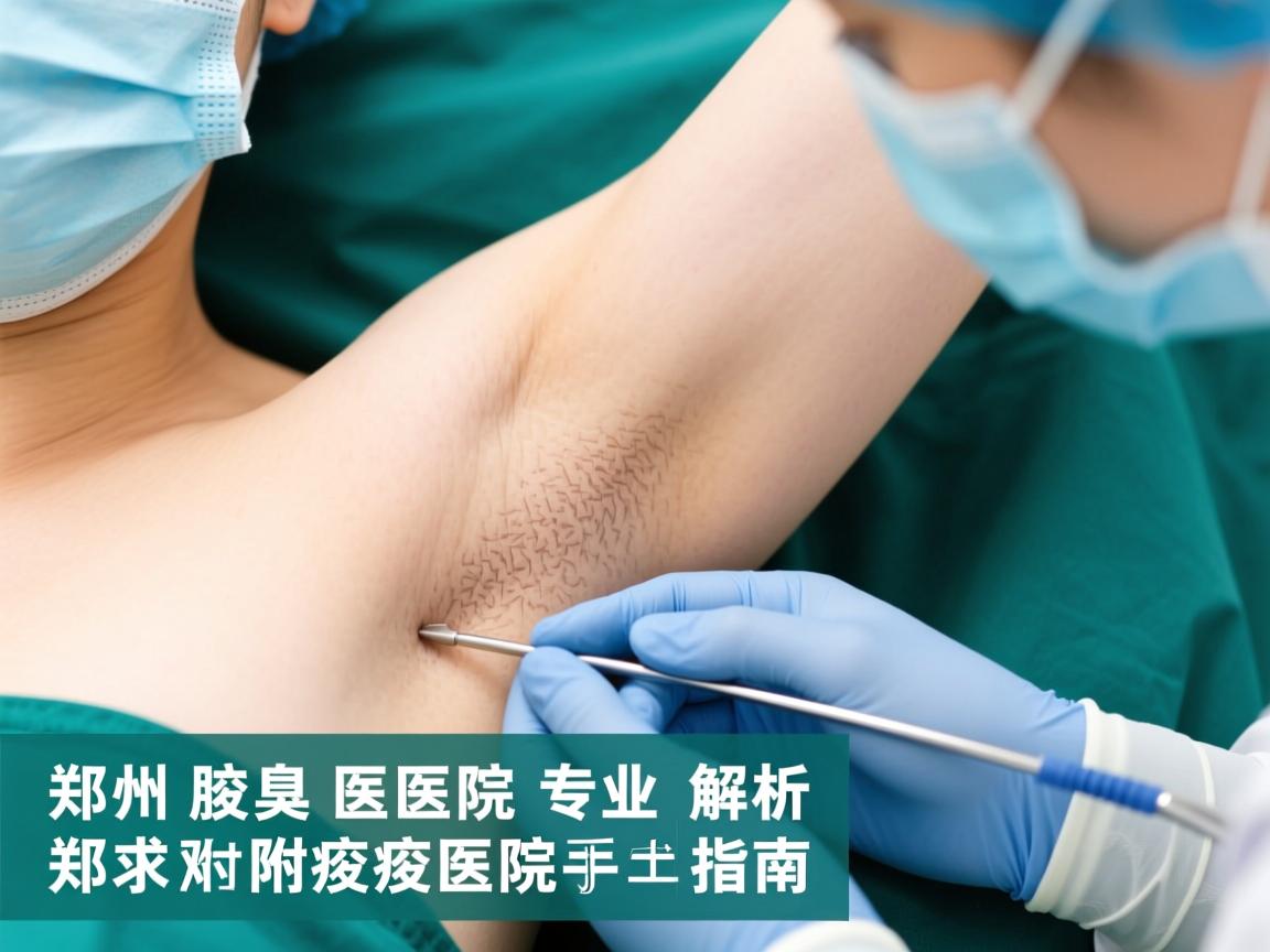 郑州腋臭医院专业解析，郑州附医腋臭医院手术对比指南