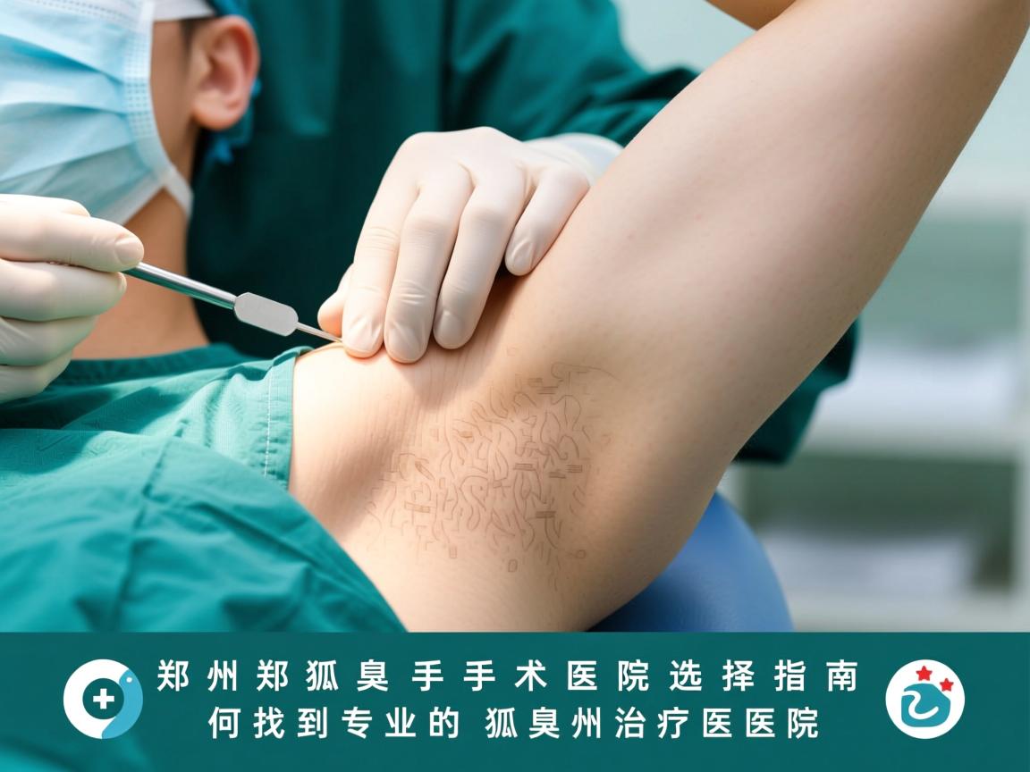 郑州狐臭手术医院选择指南，如何找到专业的郑州狐臭治疗医院