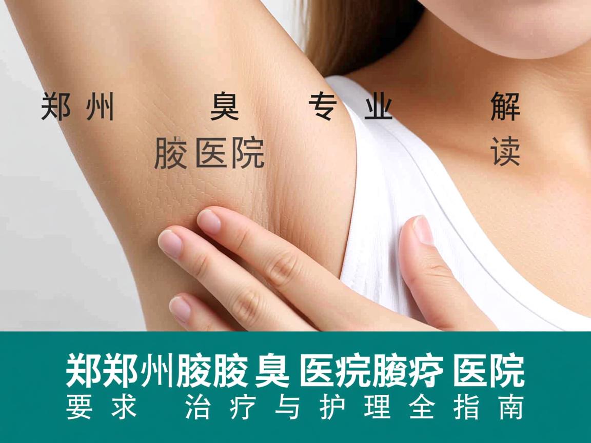 郑州腋臭医院专业解读，郑州腋臭医院的治疗与护理全指南