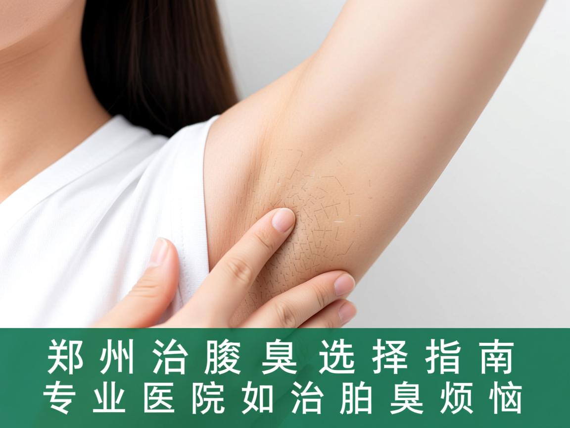 郑州治腋臭医院选择指南，专业医院如何根治腋臭烦恼