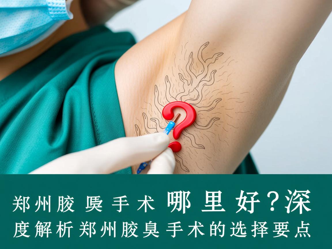 郑州腋臭手术哪里好?深度解析郑州腋臭手术的选择要点 郑州腋臭手术哪里好?深度解析郑州腋臭手术的选择要点