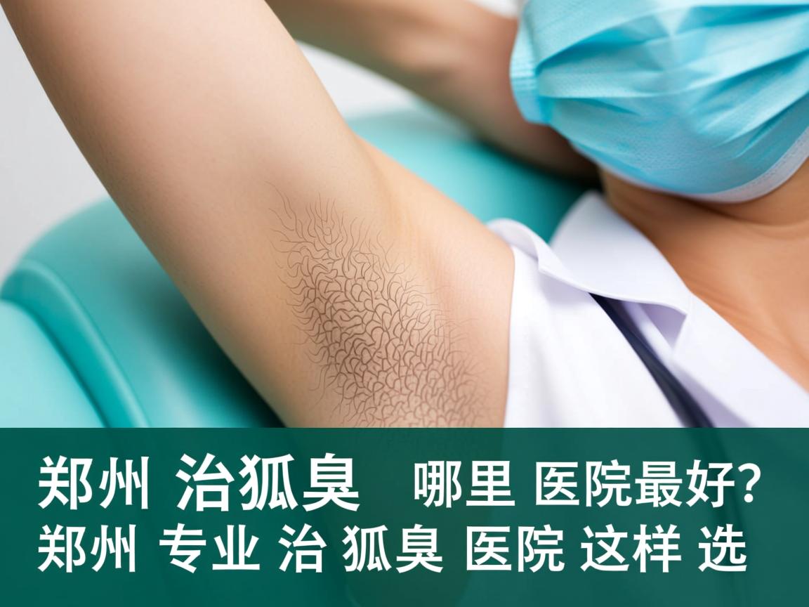 郑州治狐臭哪里医院最好？郑州专业治狐臭医院这样选