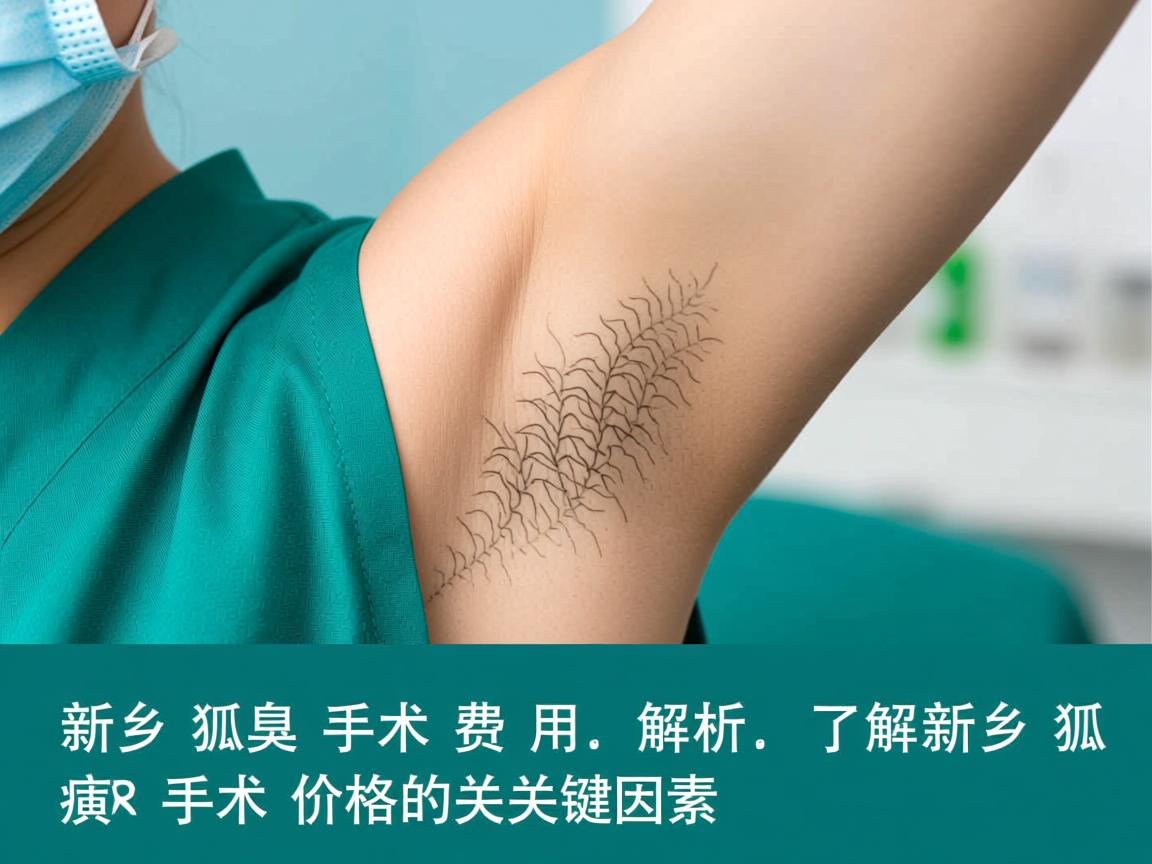 新乡狐臭手术费用解析，了解新乡狐臭手术价格的关键因素