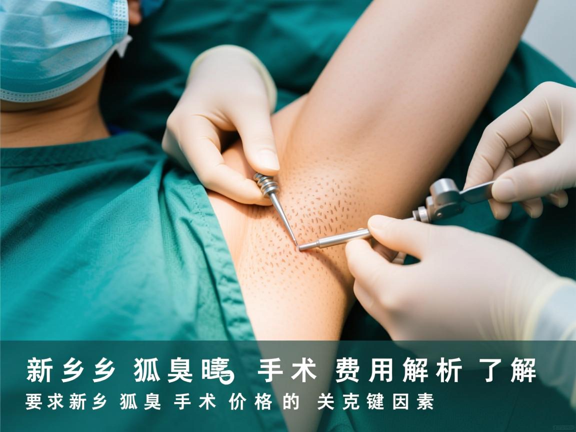 新乡狐臭手术费用解析，了解新乡狐臭手术价格的关键因素