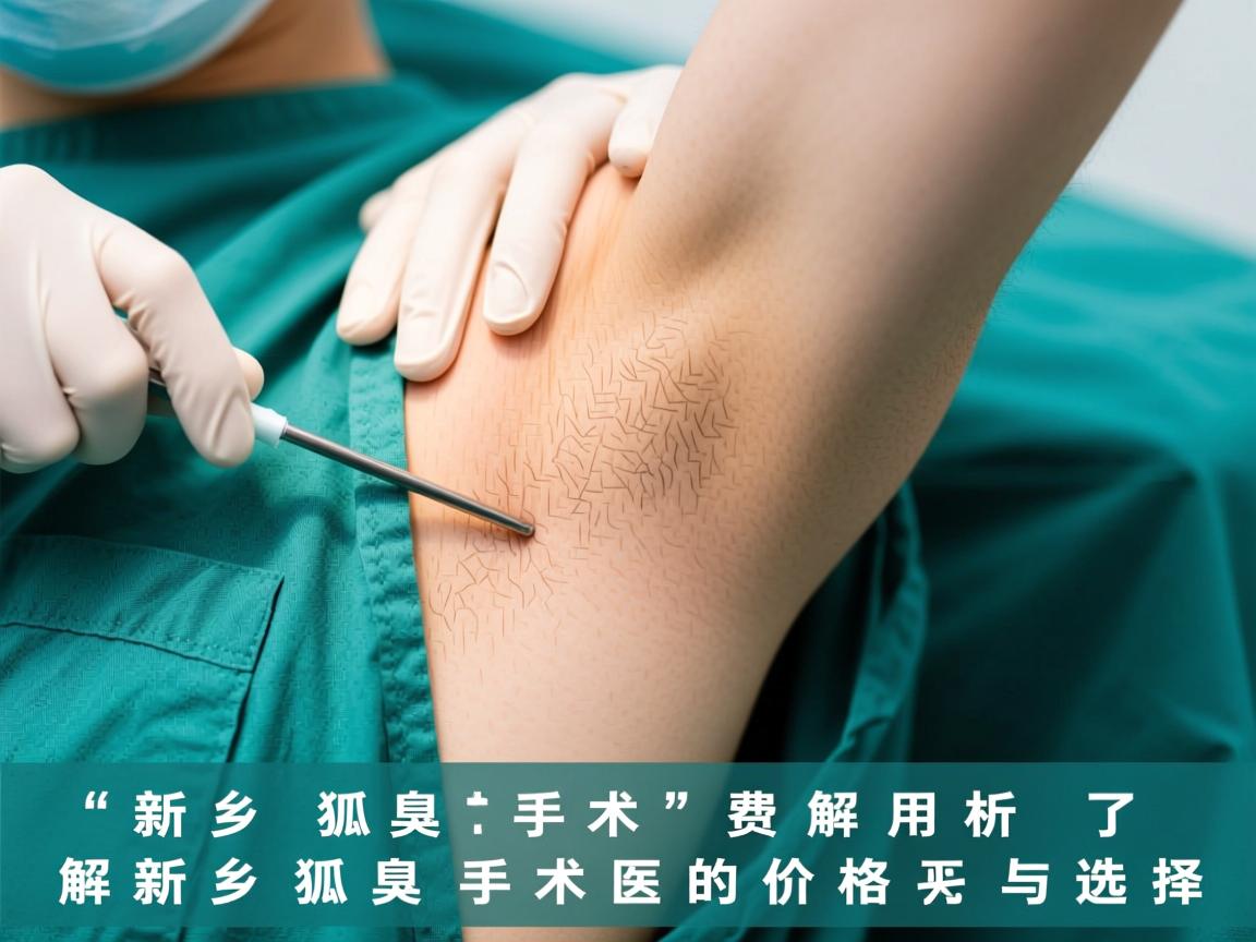新乡狐臭手术费用解析，了解新乡狐臭手术的价格与选择