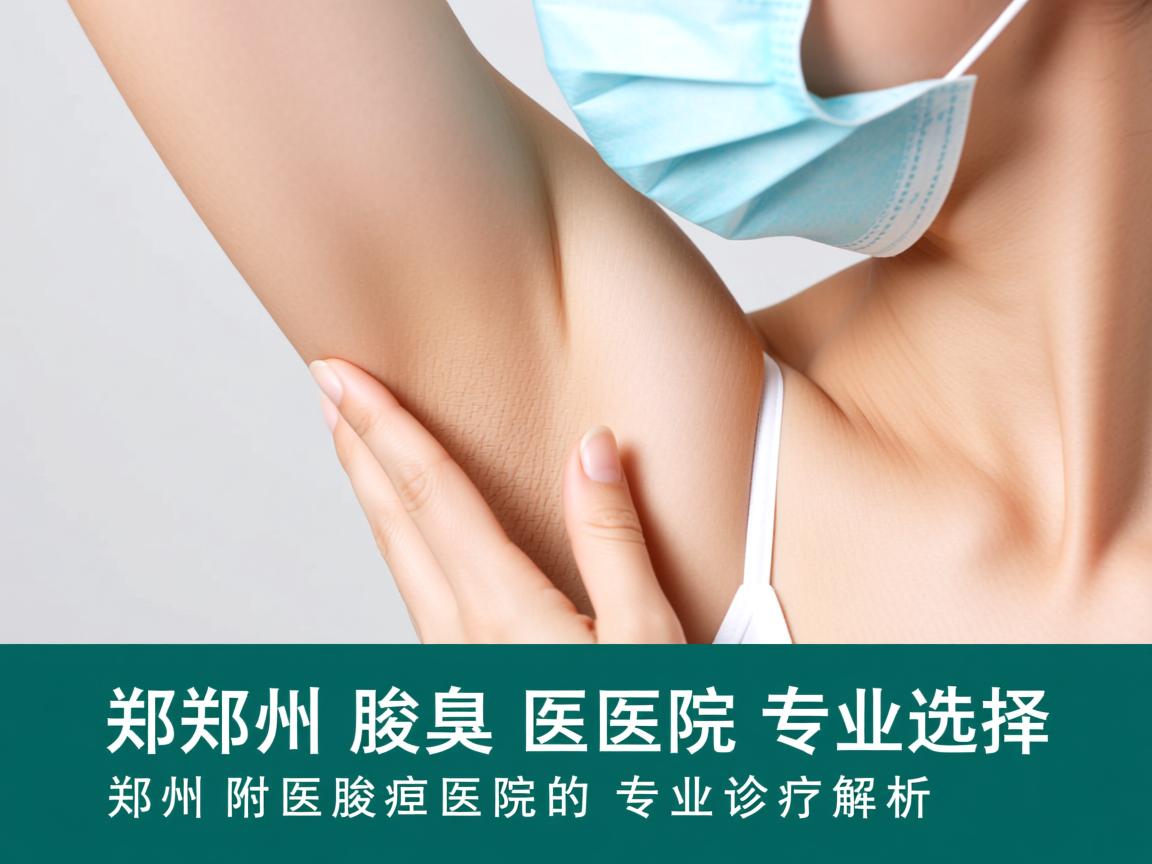 郑州腋臭医院专业选择，郑州附医腋臭医院的专业诊疗解析