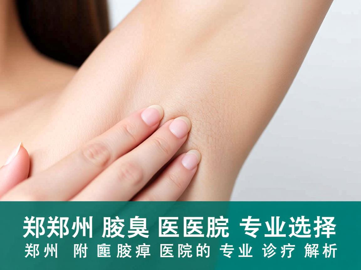 郑州腋臭医院专业选择，郑州附医腋臭医院的专业诊疗解析